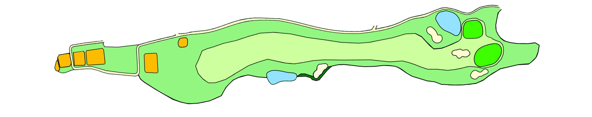 美加ノ原CCみかさOUT　HOLE4